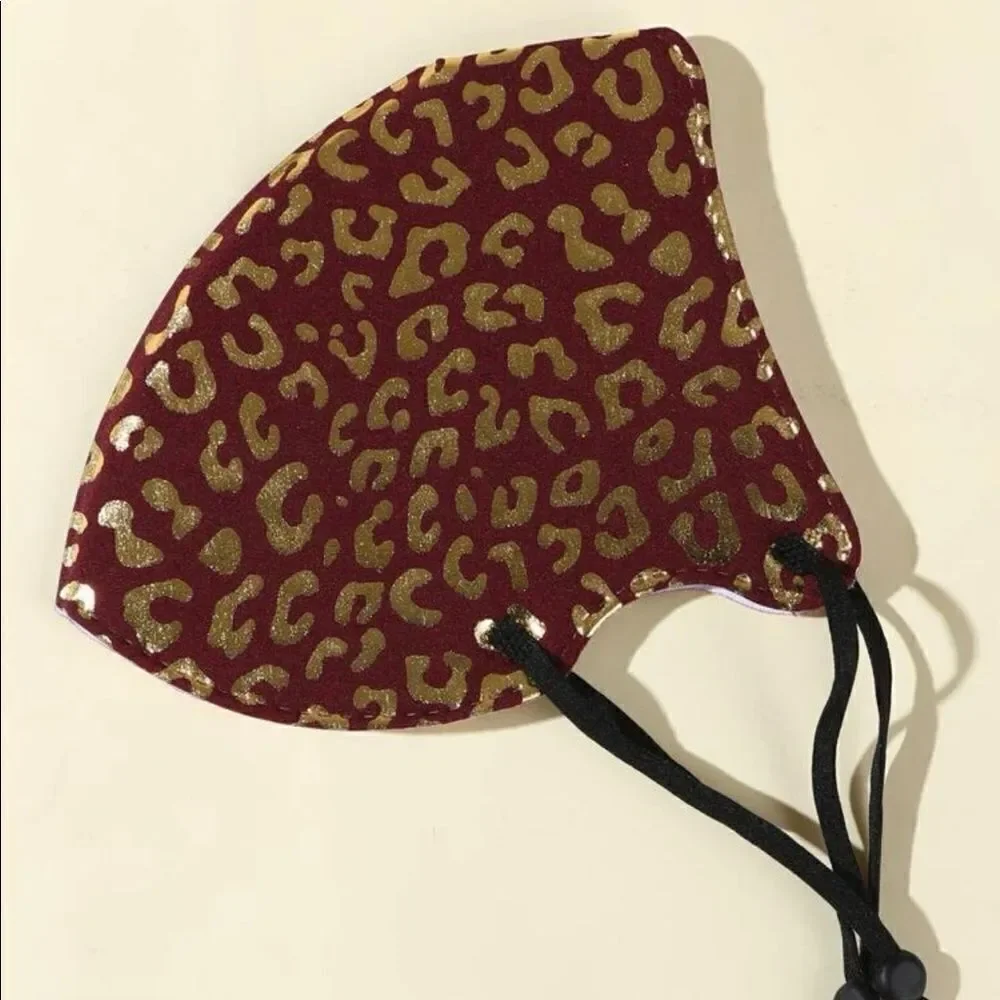 Cheetah Print Face Mask